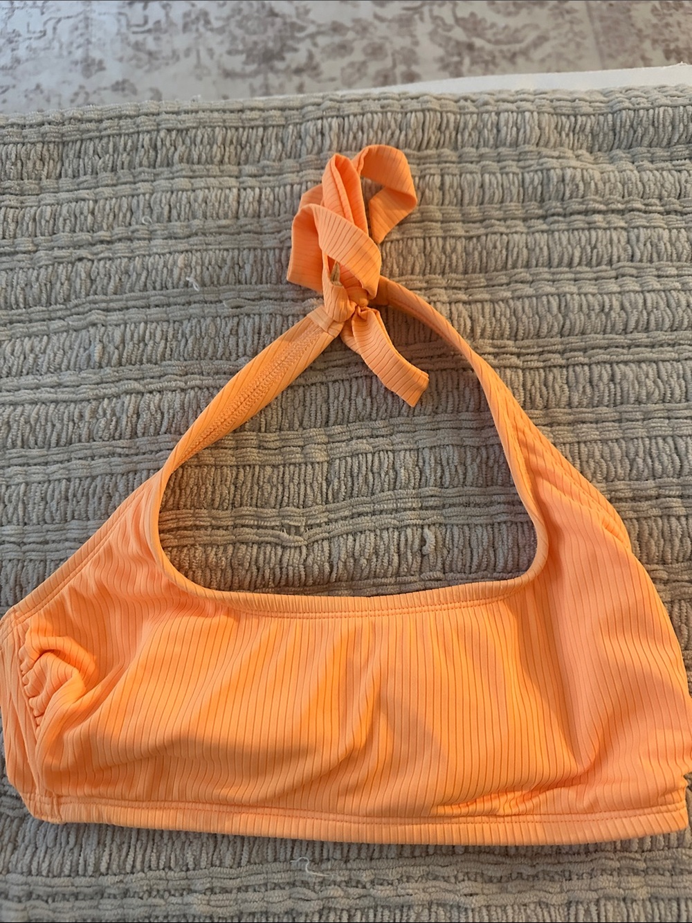 Target Xhiliration Brand Sunset Orange Bikini top